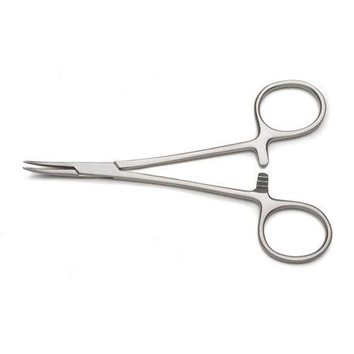 Mosquito Forcep Curved 4″
